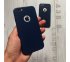 360° kryt silikónový iPhone 6/6S - modrý (Dark blue)